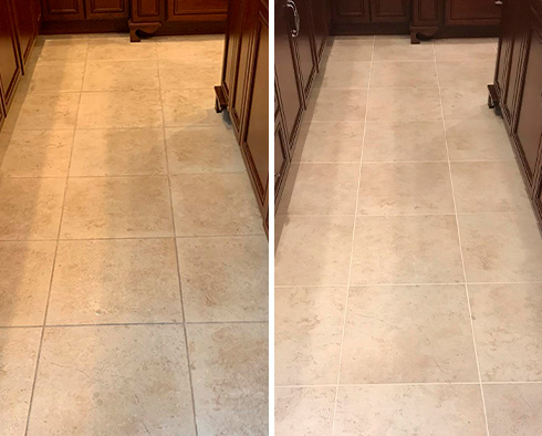 Floor Restored by Our Tile and Grout Cleaners in Downingtown, PA