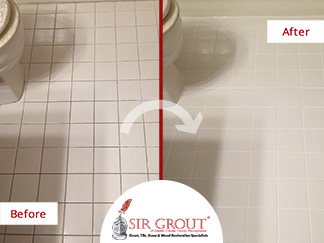 A Thorough Grout Sealing Service Revitalized This Homeowner's Floors in Glen Mills, PA