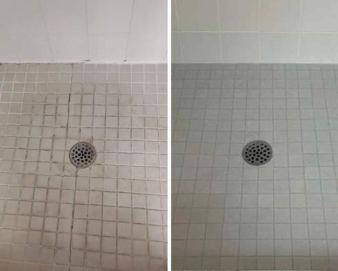 Shower Restored by Our Tile and Grout Cleaners in Royersford, PA