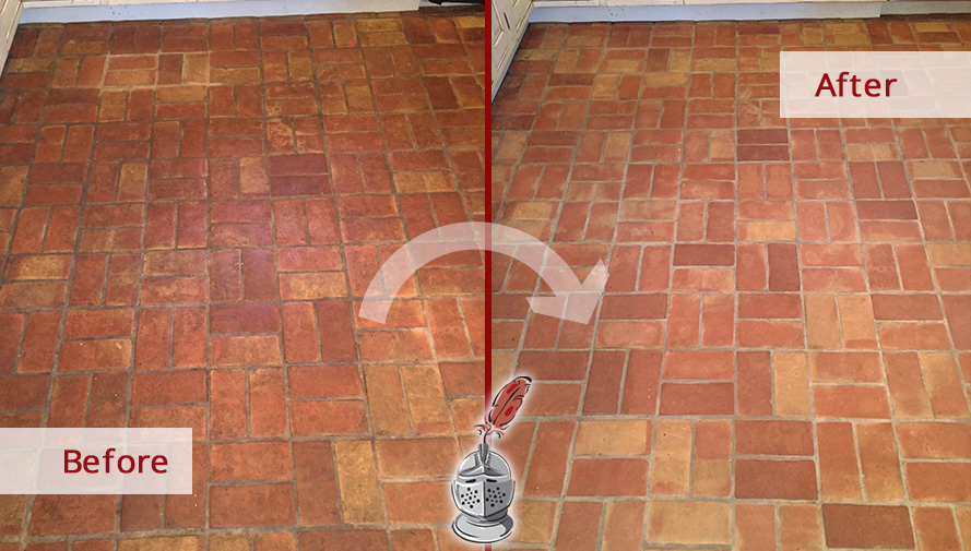 Before and after Picture of a Stone Cleaning Service in Gladwyne, PA