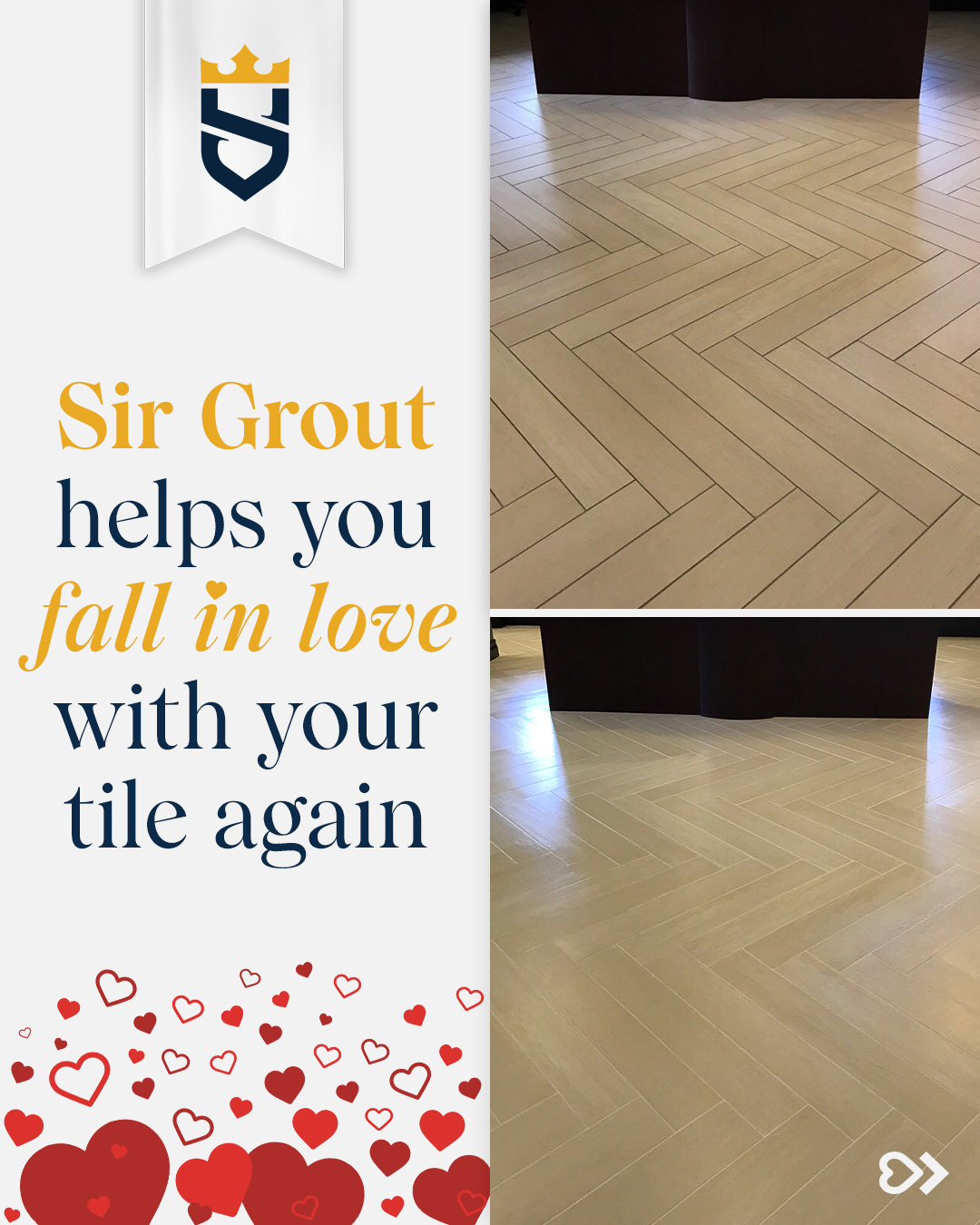 Sir Grout helps you fall in love with your tile again