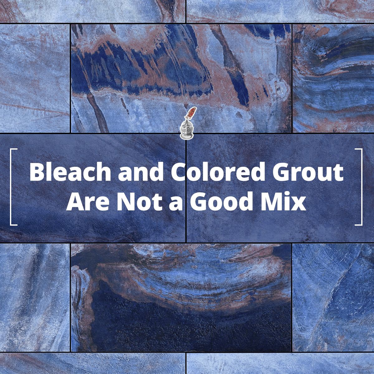 Bleach and Colored Grout Are Not a Good Mix